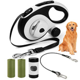 ODRIEW retractable leash with 360-degree anti-tangle design for smooth walks