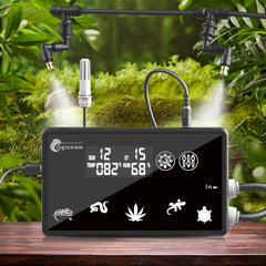Ogioxam automatic reptile mister system package front view for easy setup and humidity control