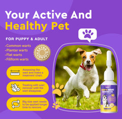 OHEAL dog wart remover skin-tag area demonstrates targeted, gentle treatment