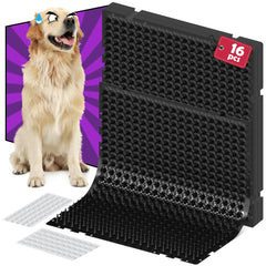 Ohlela scat mats pack 16x13 black deters dogs and cats indoors