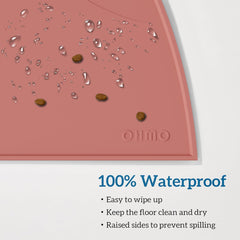 OHMO Cat Food Mat is dishwasher-safe for effortless cleaning