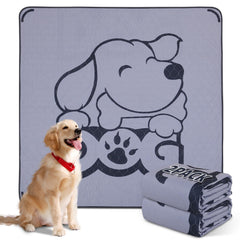 Oiyeefo washable pee pad 72x72 covers flooring with quick absorption for accidents.