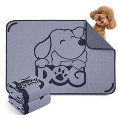 Oiyeefo washable pee pad with quick absorption keeps floors dry during puppy training