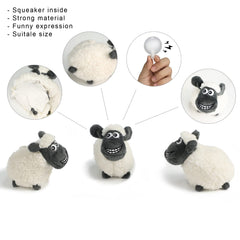 okegztoa hide and seek dog puzzle toy forest-animals, stimulates problem-solving during playtime.