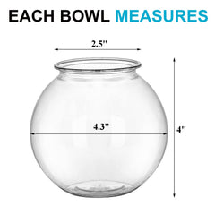 Okllen ivy bowls wide-mouth make cleaning and setup easy