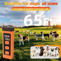 OKSJ dog bark deterrent device ultrasonic modes highlight gentle training without shocks