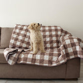 Omilu waterproof dog blanket couch-protector keeps furniture dry during playful pets.