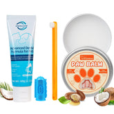 OMYGYM professional pet toothpaste coconut-chicken tube for at-home dental care and fresh breath.