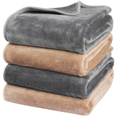 Onarway dog blanket; soft plush top and 40x28 inch size for cozy lounging at home