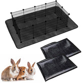 Oncpcare waterproof playpen mat in black shields floors from spills