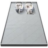 Ondware large cat litter mat top view protects floors and reduces scatter