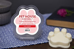 One Fur All Pet House Hollyberry wax melts hollyberry-note image showcases festive berries and spice aroma