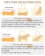 ONECUTE dog purse carrier grey hard bottom provides better joint support and stability.
