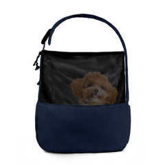 ONECUTE dog sling breathable mesh keeps your pet cool during strolls and hikes