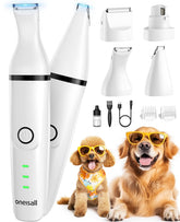 Oneisall 4-in-1 clipper-heads for precise at-home trims.