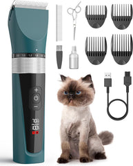 oneisall cat clippers matted-hair in action deliver gentle, precise trimming.
