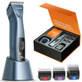 Oneisall cordless dog clippers front view for effortless mobile grooming