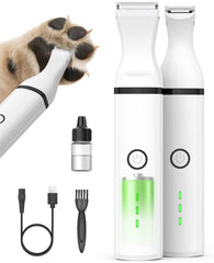 oneisall cordless dog paw trimmer front view for safe at home grooming