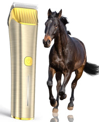 oneisall cordless horse clippers show quiet operation for stress-free trims