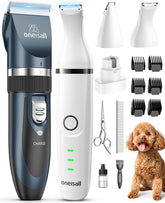 oneisall dog clippers paw-trimmer-kit main view for easy at-home grooming
