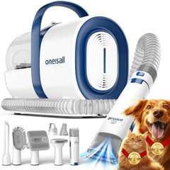 oneisall dog grooming vacuum compact design saves space during home grooming