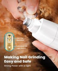 Oneisall grooming kit LED light activated for precise trimming.