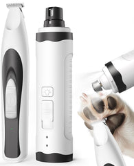 oneisall two-in-one quiet paw trimmer with LED for precise small-paw trimming