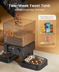Oneisall voice recorder mealtime lets you greet cats with a custom message.