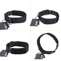 OneTigris collar highlights padded inner lining for comfortable wear on long walks.