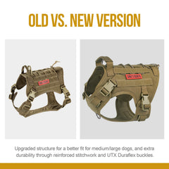 OneTigris Fire Watcher MOLLE-sides showcase modular attachable pouches