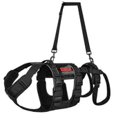 OneTigris breathable dog lift harness shows 360° mobility support for active dogs.