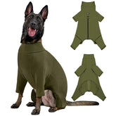 OneTigris dog pajamas fabric closeup shows breathable modal fleece for cozy warmth.
