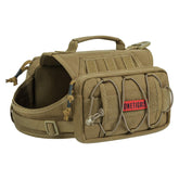 ONETIGRIS Mammoth dog pack main view demonstrates durability for long hikes.
