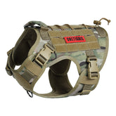 ONETIGRIS Tactical Dog Harness top handle for secure control during walks