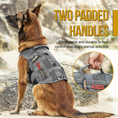 OneTigris Tactical No Pull Harness side MOLLE panel supports add-ons for training.