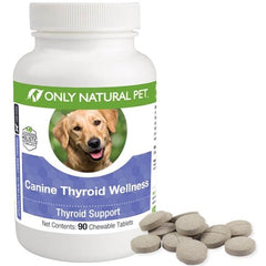 Only Natural Pet canine thyroid wellness pack-front, convenient daily supplement for energy support