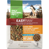 Only Natural Pet EasyRaw dehydrated raw dog food bag for balanced, convenient meals.
