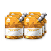 Open Farm bone broth harvest chicken bag pour enhances hydration and flavor