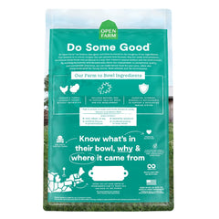 Open Farm kitten kibble chicken-turkey close-up highlighting high-protein recipe