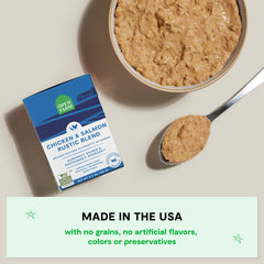 Open Farm Rustic Blend ingredient-bowl: non-GMO veggies and bone broth for flavor