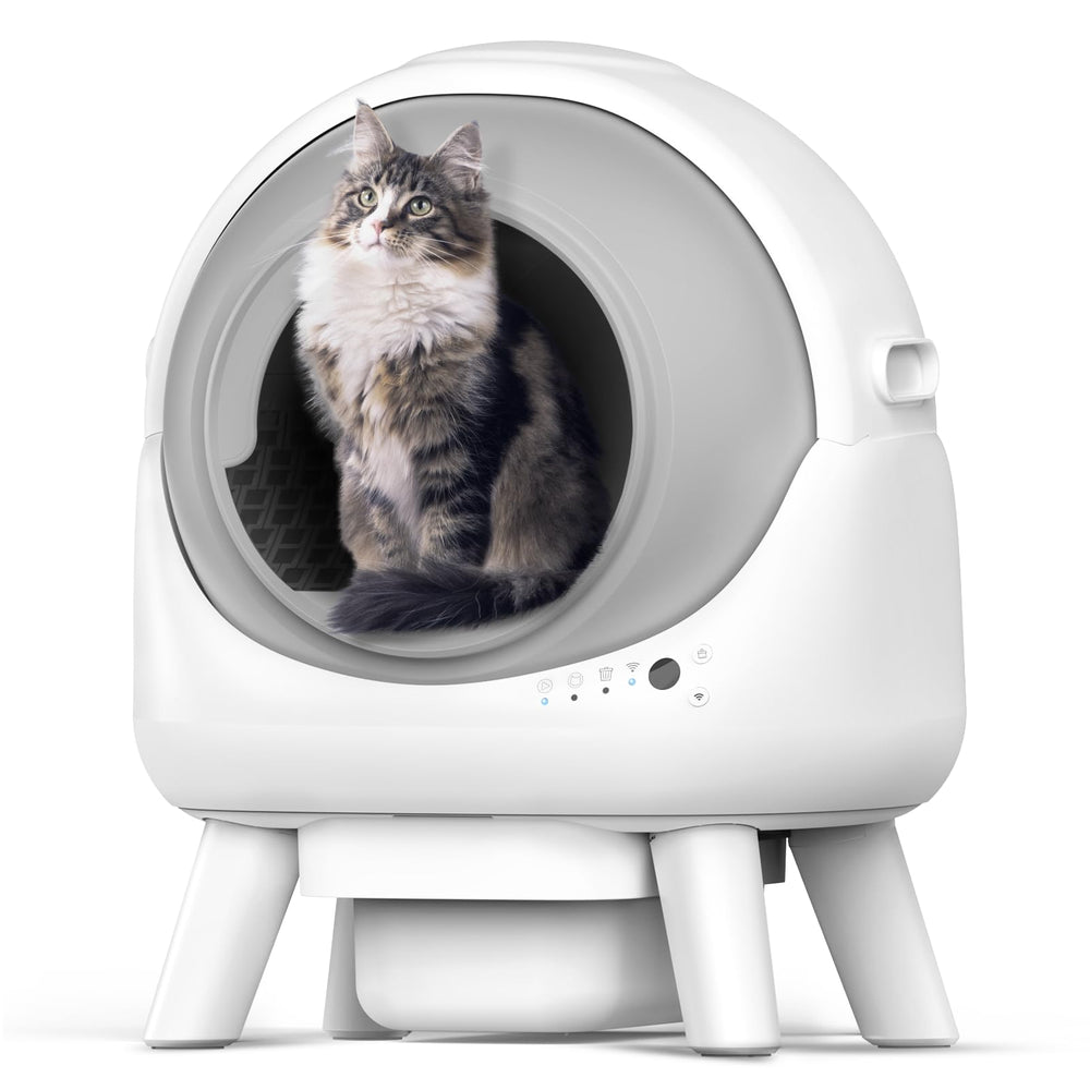 ELS PET Orbitie inside view shows a spacious 65L chamber for multi-cat homes.