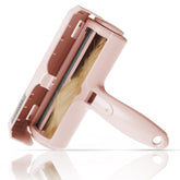 ORDORA Pet Hair Remover roller on couch lifting pet fur quickly for a cleaner living room