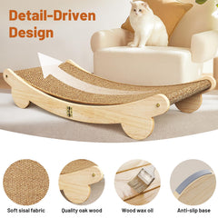 ORDORA upgraded sisal surface resists fraying and lasts longer.