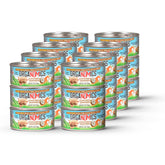 OrgaNOMics Chicken Dinner for Cats can front view highlighting grain-free nutrition
