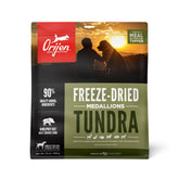 ORIJEN TUNDRA 16oz bag—grain-free, high-protein meal option.