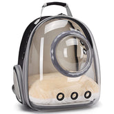 ORIZZP Bubble Cat Carrier Backpack with clear window for pet visibility during travel.
