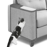 Oroonoko cat scratch couch protector with natural sisal texture protects furniture
