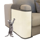 Oroonoko Cat Scratch Sofa Protector sisal closeup shows a durable, long-lasting scratching surface.