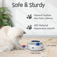 ORSDA replaceable feather attachments for varied, long-lasting play