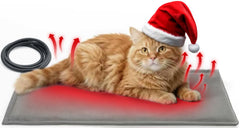 Ortri cat heating pad with removable cover keeps pets warm and easy to wash